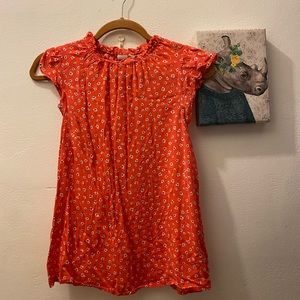 GAP: Red floral blouse